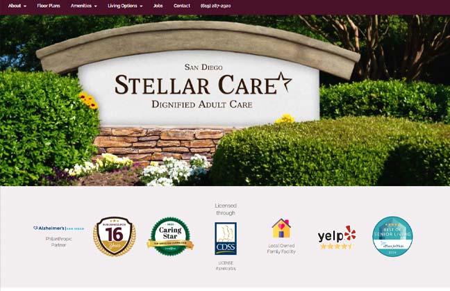 Stellar Care Website
